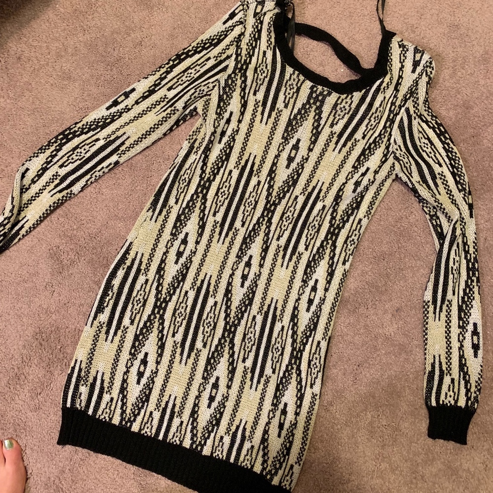 MINKPINK Low back Sweater Dress